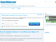 Tablet Screenshot of nexus10root.com